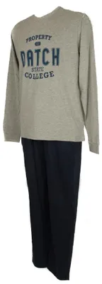 Immagine prodotto di Pigiama uomo manica lunga girocollo cotone DATCH articolo HM0043, XL/52, Cotone 100%