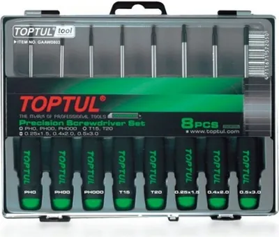Produktbild von TOPTUL Schraubendreher-Set GAAW0803
