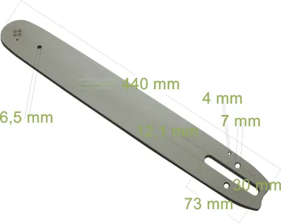 2x Sägekette 30cm Für Ferrex Kettensäge - 1,3mm 3/8 Zoll 45 TG