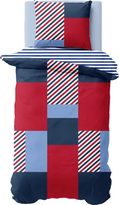Produktbild von Nautica Home Morris Bettwäsche Set Satin Größe 155x220cm + 80x80cm