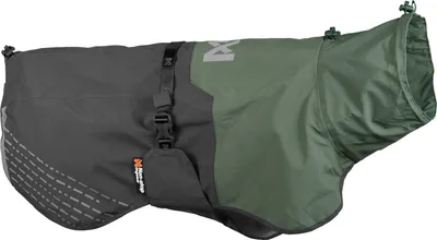 Produktbild von Non-stop dogwear Regenmantel Fjord Raincoat grau/grün, Größe: 24