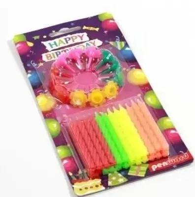 Immagine prodotto di Candeline di compleanno, 24 pezzi - Penword