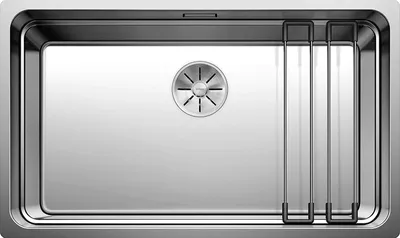 Produktbild von BLANCO ETAGON 700-U Unterbauspüle / Edelstahl / Seidenglanz / Stopfen
