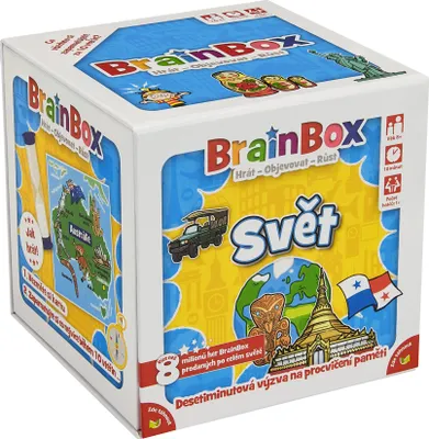 Obrázek produktu pro Asmodee Czech Republic BrainBox - svět