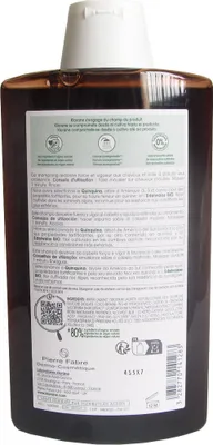 Obrázok produktu pre Klorane Chinín šampón proti vypadávaniu vlasov Rednúce vlasy 400 ml