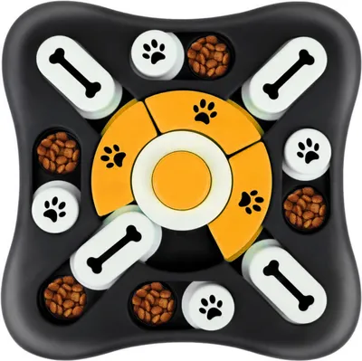 Image de Jouet puzzle pour chien et chat, Pongo, noir