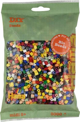 Produktbild von Hama Bügelperlen  midi "Mix 15 Farben" 3.000er Beutel