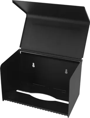 Produktbild von Toilettenpapierhalter - Aluminiumregal - wasserdicht - Wandmontage - multifunktionales Design für Zuhause und Hotel - 20 x 12,5 cm - schwarz