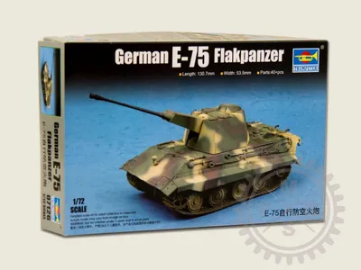 Obrázok produktu pre Trumpeter 1/72 7126 Nemecký E-75 Flakpanzer