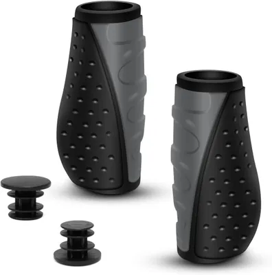 Imagen del producto de Puños ergonómicos para bicicleta de montaña, de 22 mm, antideslizantes, para manillar de bicicleta