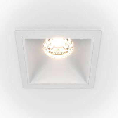 Maytoni Alfa LED Downlight, Einbauleuchte 10W Weiss 90Ra Warmweiss