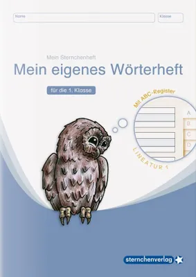 Produktbild von Mein eigenes Wörterheft - Lineatur 1 mit seitlichem ABC-Register