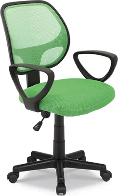Immagine prodotto di Sedia da ufficio IPOLIST Tessuto a rete verde, ideale per un ufficio confortevole e moderno