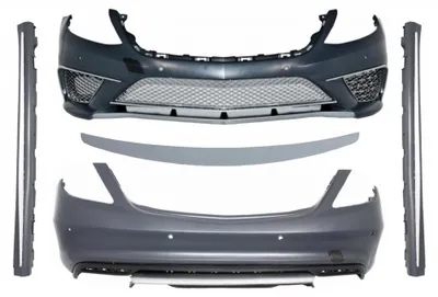 Produktbild von Bodykit für Mercedes W222 13-06.17 S65 Look Kofferraumspoiler Sport Hinterlippe.