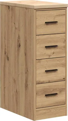 Immagine prodotto di Armadietto per Garage in Rovere Artigianale 30x51x85 cm