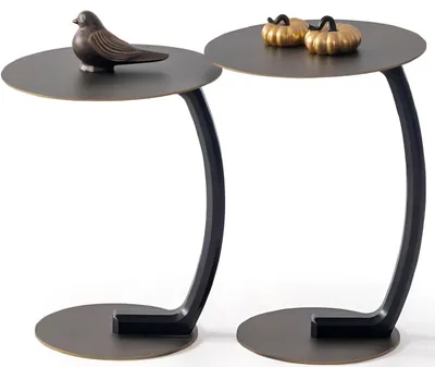 Productafbeelding van Exclusieve set bijzettafels. Moderne salontafels. Stijlvolle tafels