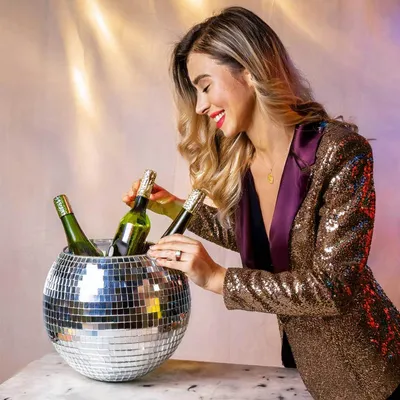 Obrázok produktu pre Vedro na ľad - Disco Ball 11 l - nádoba na vodku a whisky