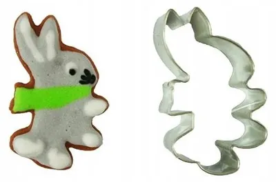 Produktbild von EkoForemki Ausstecher Hase Kekse Ostern 2,9 cm