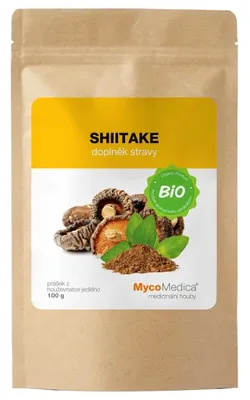 Obrázek produktu pro Mycomedica Shiitake prášek 100g