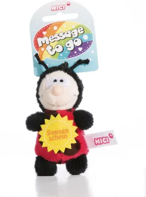 Produktbild von Nici 44862 Message to Go Loop 8cm Marienkäfer – Sonnenschein