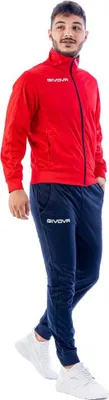 Produktbild von Givova Torino Trainingsanzug Rot,Blau 3XL Mann Rot,Blau 3XL