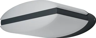 Produktbild von Ledvance LED Wand- & Deckenleuchte Endura Style Ellipse 13W dunkelgrau warmweiß IP44