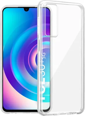 Image de Cadorabo Housse pour TCL 30 (4G / 5G) / 30+ Housse de protection en Transparent Housse TPU Silicone Cover Etui Case
