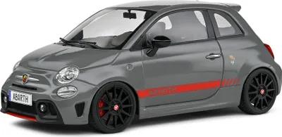 Produktbild von Solido 421186389 Fiat 695 Abarth 2022 grau 1:18