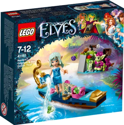 Produktbild von LEGO® Elves Naidas Gondel und der diebische Kobold 41181