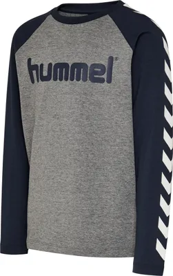 Produktbild von hummel hmlBOYS T-SHIRT L/S - BLACK IRIS - 122