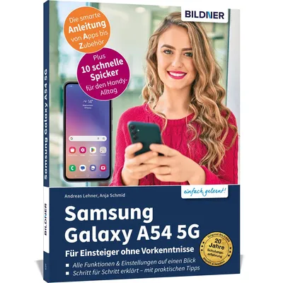 Produktbild von Samsung Galaxy A54 5G - Für Einsteiger ohne Vorkenntnisse
