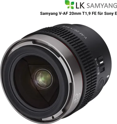 Immagine prodotto di Samyang V-AF T 1,9/20  FE Sony E