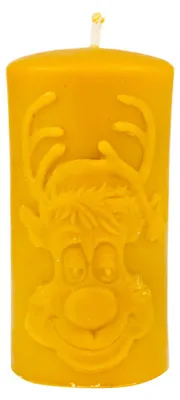 Obrázok produktu pre Sviečka "Surovec", vyrobená zo 100% prírodného včelieho vosku