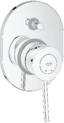 Obrázok produktu pre Grohe BauClassic - Vaňová batéria pod omietku, s telesom, chróm 29047000
