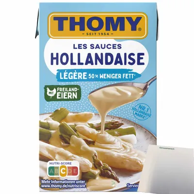 Produktbild von Thomy Les Sauce Hollandaise legere (250ml Packung) + usy Block