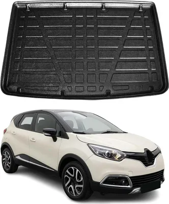 Produktbild von Kofferraumwanne Laderaumwanne für Renault Captur 2013-2025 Gummi TPE Schwarz