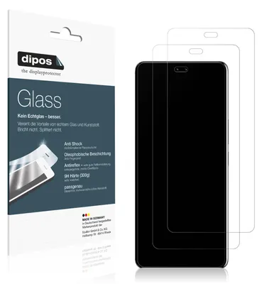 Obrázek produktu pro 2x ochranná fólie pro Honor 100 Pro matná - anti-shock 9H fólie dipos Glass plastové sklo