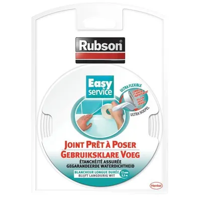 Produktbild von RUBSON Easy Küche und Bad montagefertige Klebe- und Dichtmasse 3,5 m weiß
