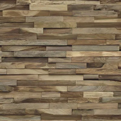 Obrázok produktu pre INDO Holz Wandverblender Teak Elegance Nature 1 m²
