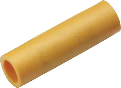 Produktbild von Stoßverbinder 0,1 - 0,4mm² isoliert gelb