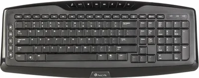 Produktbild von Tastatur NGS NGS-KEYBOARD-0284 Weiß Qwerty Spanisch