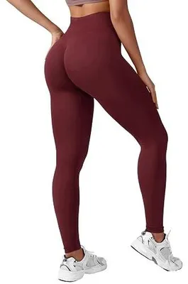 Zdjęcie produktu dla Legginsy sportowe damskie push up wysokim stanem seamless gym