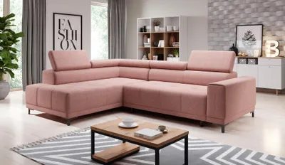 Immagine prodotto di Divani in tessuto divano zona giorno divano seduta design esk divano angolare a L moderno