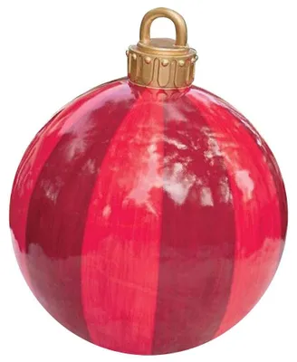 Produktbild von Aufblasbare Weihnachtsdekoration Kugel aus PVC 39 cm