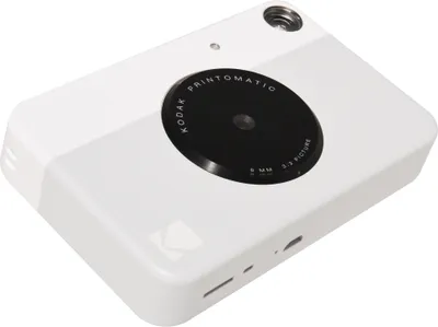 Zdjęcie produktu dla Kodak Printomatic, 50,8 x 76,2 mm, Szary, Biały, Automatyczna, MicroSD (TransFlash), Automatyczna, Automatyczna, Wyłączenie lampy błyskowej, Miganie