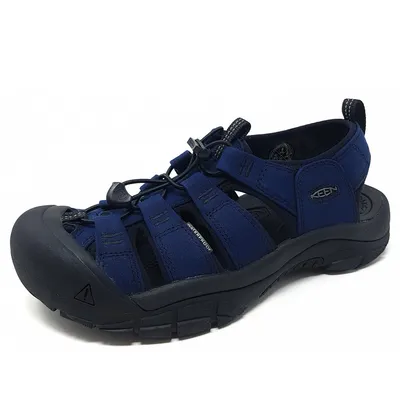 Produktbild von KEEN New Port Canvas Sandale Blau