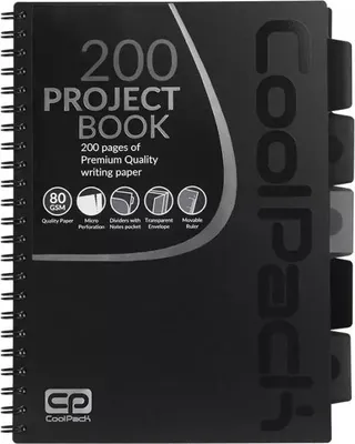 Zdjęcie produktu dla Kołobrulion A4. CoolPack Neon, czarny