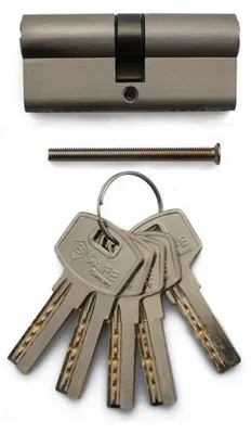 Immagine prodotto di Cilindro di sicurezza B-SAFE con 5 chiavi con protezione antitrapano Lunghezza totale di 60 mm