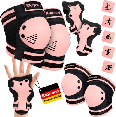 Immagine prodotto di Equipaggiamento protettivo per bambini Kidiyana da 6 a 14 anni - M - Rosa