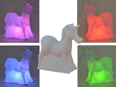 Produktbild von Kögler Einhorn Stimmungslicht LED Nachtlicht Einschlafhilfe Farbwechsel Lampe